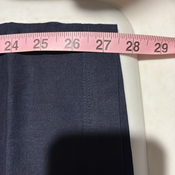 Banana Republic, Dark navy, Linen capri pants - Picture 6 of 7